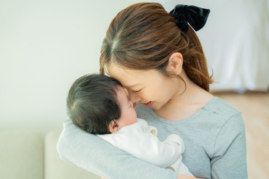 赤ちゃんとお母さん